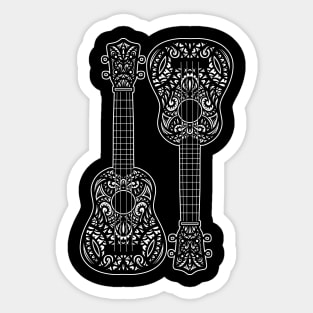 Ukulele Tribal Sticker